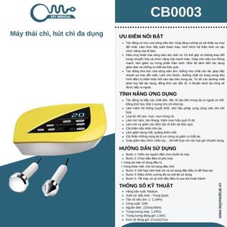 Máy thải chì, hút chì đa dụng