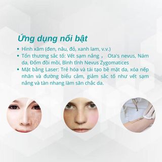 Máy điều trị nám xoá xăm 1064QCCL công nghệ Q-Switched Nd:YAG