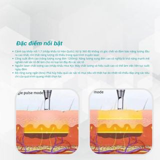 Máy điều trị nám, sắc tố Lesions công nghệ Q-Switched Nd:YAG 1064nm