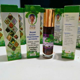 Dầu lăn thảo dược 13 vị Thái Lan 8cc