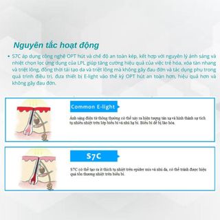 Máy triệt lông đa chức năng S7C công nghệ IPL, OPT, SHR