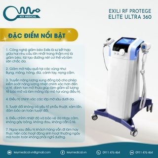Máy nâng cơ Exili RF Protege Elite Ultra 360