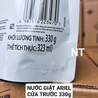 NƯỚC GIẶT ARIEL CỬA TRƯỚC 330g