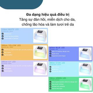 Vòm ánh sáng sinh học Omega Light 7 màu