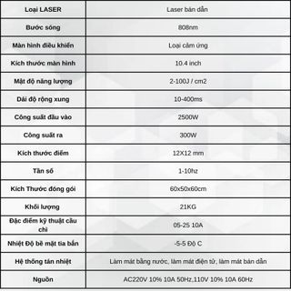 Máy triệt lông Diode Laser 808nm TB8081