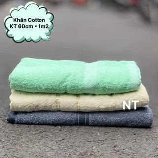 Khăn tắm Cotton - 60cm x 1m2
