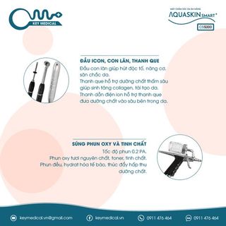 Máy AQUA SKIN SMART PLUS 7 chức năng