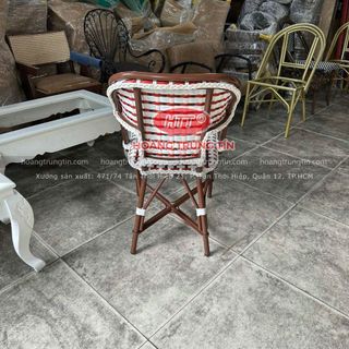 Ghế cafe nhựa giả mây cao cấp ngoài trời giá rẻ