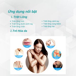 Máy triệt lông Diode Laser 808nm 808CUTE