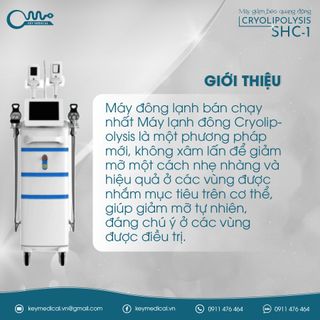 Máy giảm béo quang đông Cryolipolysis SHC-1