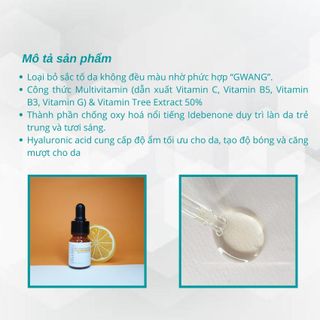 Tinh chất Vitamin C dưỡng sáng và đều màu da - Multi Vitamin Brightening Ampoule (10ml)