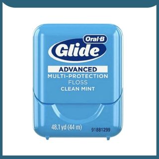 Chỉ nha khoa ORAL-B GLIDE ADVANCED MULTI PROTECTION FLOSS CLEAR MINT dài 44m