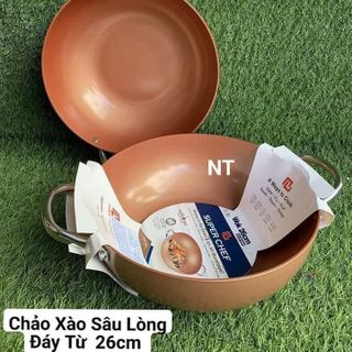 Chảo xào sâu lòng đáy từ Super Chè 26-32mm