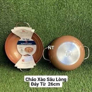 Chảo xào sâu lòng đáy từ Super Chè 26-32mm