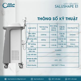 Máy giảm béo Salushape E1