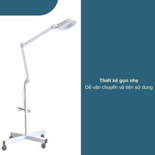 Đèn lúp led thân khớp cổ ngỗng có chân đẩy KL0003