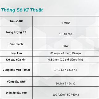 Máy trị sẹo 2 tay cầm Fractional micro needle machine (FR200)