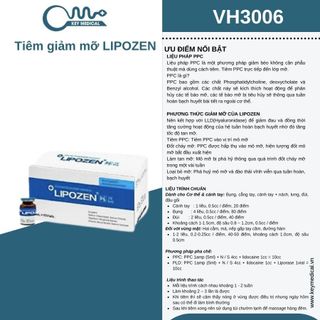 Tiêm giảm mỡ LIPOZEN