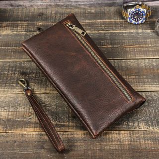 Ví cầm tay nam da bò thật MC1020