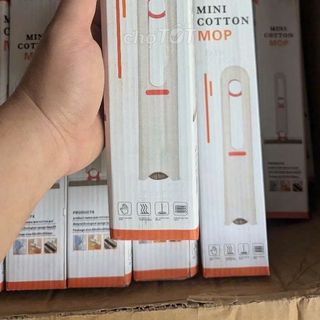Cây lau kính mini CÓ HỘP - cây lau kính gấp gọn giá sỉ