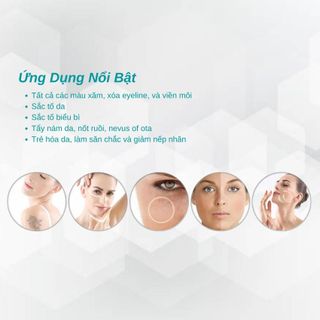 Máy xoá xăm, trị nám công nghệ Picosecond tay cầm hàn quốc 7 đốt - SP1201