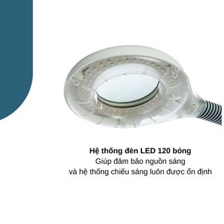 Đèn lúp led đầu tròn cổ ngỗng KL0001