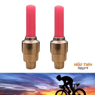 Phụ Kiện Đèn Huỳnh Quang Gắn Van Xe Máy Xe Đạp Xe Điện Phát Sáng, Đèn Van Trang Trí Bánh Xe Nhỏ Gọn Đẹp Mắt