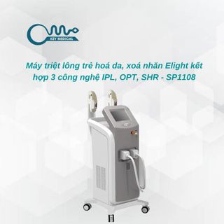 Máy triệt lông trẻ hoá da, xoá nhăn Elight kết hợp 3 công nghệ IPL, OPT, SHR - SP1108