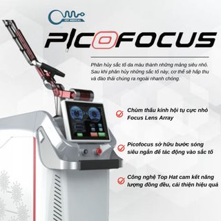 Máy trị nám da 450ps picosecond laser (PicoFocus)