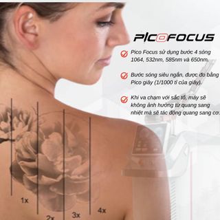 Máy trị nám da 450ps picosecond laser (PicoFocus)