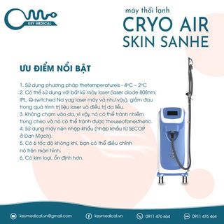 Máy thổi lạnh Cryo air skin Sanhe
