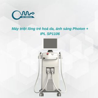 Máy triệt lông trẻ hoá da, ánh sáng Photon + IPL SP1106