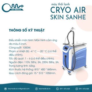 Máy thổi lạnh Cryo air skin Sanhe