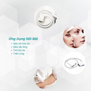 Máy triệt lông, trẻ hoá da, xoá nám 3in1 IPL + Diode Laser + ND Laser SP1104