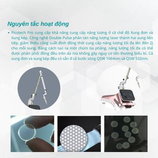Máy trị nám Q-Switched PICOTECH Pink