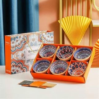 BỘ 6 CHÉN KÈM ĐŨA