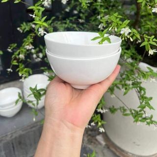 CHÉN SỨ TRẮNG TRƠN CAO CẤP