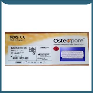 Vật liệu cấy ghép trong nâng mũi (2 miếng rời) (OSTEOMESH PCL TWIN)