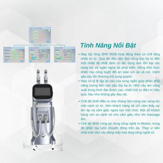 Máy triệt lông SHR 950A Cao cấp Sanhe