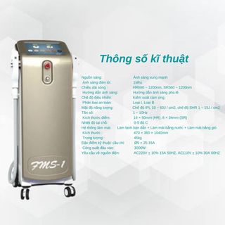 Máy triệt lông SHR+Elight+IPL (FMS-I)