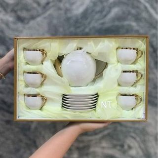 Bộ tách trà sứ cao cấp