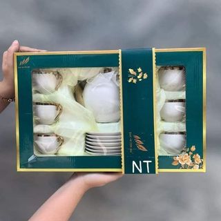 Bộ tách trà sứ cao cấp