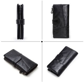 Ví cầm tay nam da bò thật N1103-5