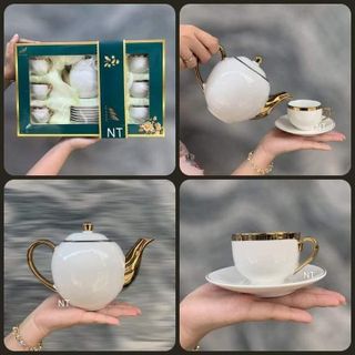 Bộ tách trà sứ cao cấp