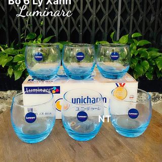 Bộ 6 Ly Luminarc Salto Ice Blue - thương hiệu Pháp