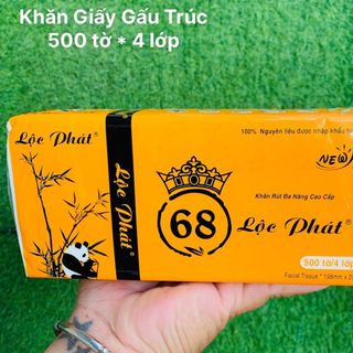 Lốc 5 Túi Giấy Gấu Trúc Lớn