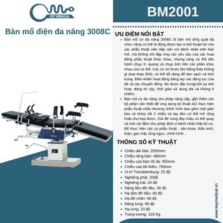 Bàn mổ điện đa năng 3008C