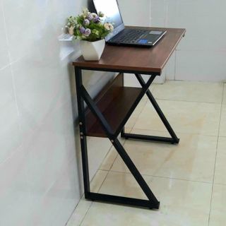 Bàn làm việc chữ K có kệ