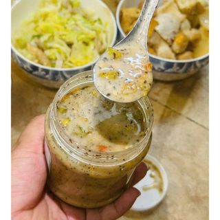 MUỐI SỮA TIÊU ĐEN 500gr 1 hủ  (hỏa tốc giao)