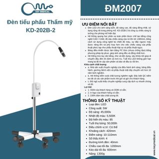 Đèn tiểu phẫu thẩm mỹ KD-202B-2